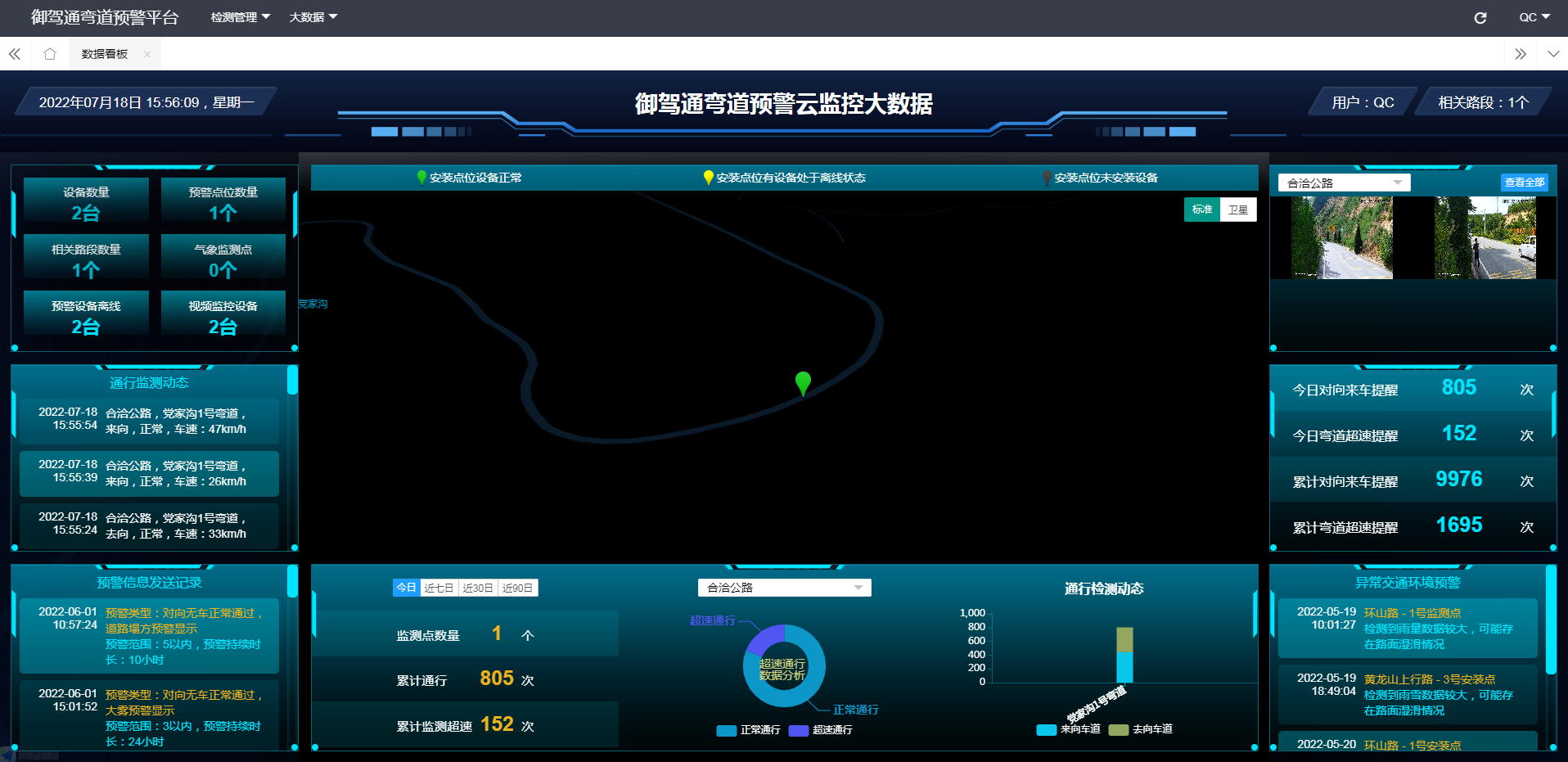 合陽縣合洽公路智慧化道路安全預(yù)警系統(tǒng)(圖4)
